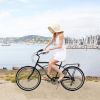 Multifunction 26 Inch 7 Speed Bike, Steel Frame, Upright Comfortable Seat, U-brake, Multi-function Rear Rack, Multicolor